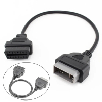 สายเคเบิล OBD1 OBD2, 14Pin เป็น 16PIN, สำหรับ Nissan, อะแดปเตอร์ต่อขยายสแกนเนอร์ ELM327