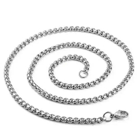 Kalung Liontin Bandul Salib Pria Rantai Titanium Big Cross Necklace Exclusive Terlaris