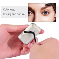 1PCS Eyebrow Styling Gel Brows Wax Sculpt Soap Waterproof Wild Long-Lasting Brow Styling Feathery C9P6