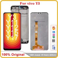 6.35" For Vivo Y3 Y3S Y11 Y12 Y15 Y17 U3X U10 2019 LCD Display Touch Screen Digitizer Assembly Repair For Vivo Y3 LCD Screen