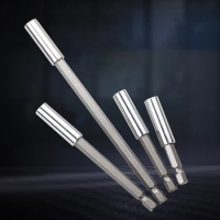 4-piece 1/4 Magnetic Screwdriver Extension Rod 60/75/100/150mm Hexagonal Screwdriver Extension Rod Socket Hand Tools