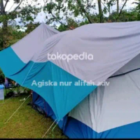 flysheet 3 x6 mtr waterfoop tenda camping 3x4