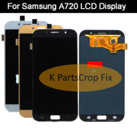 For SAMSUNG GALAXY A7 2017 A720 A720F SM-A720F LCD Display Touch Screen Digitizer Assembly Replacement For 5.7" SAMSUNG A720 LCD