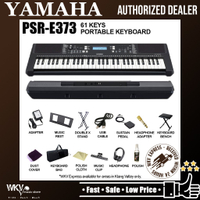 Yamaha keyboards PSR-E373 61-keys portable keyboard with original adapter (psre373/PSR E373 / PSR-E3