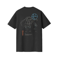 Russ Tshirt Kaos Pria  Beside Black t shirt anak muda kekinian, t shirt terbaru