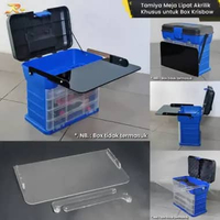 Tamiya Meja Lipat Akrilik Box Krisbow Tamiya Mini 4WD Krisbow Tool Box