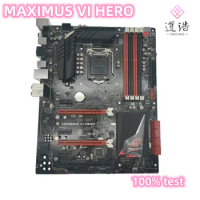 For MAXIMUS VI HERO Motherboard 32GB PCI-E3.0 HDMI LGA 1150 DDR3 ATX Z87 Mainboard 100% Tested Fully Work