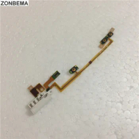 ZONBEMA 10pcs Original New Power Volumn Audio Jack Flex Cable For iPod Nano 6 7 7th 6th Gen White Repair Parts Wholesale