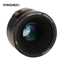 YONGNUO YN50mm F1.8 II F1.8 Large Aperture Bokeh Effect Camera Lens Auto Focus Lens for Canon EOS 700D 750D 5D 600D DSLR