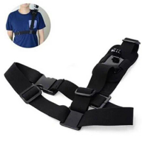 Go pro Accessories shoulder Strap Mount Harness for Gopro Hero 7 5 4 3 2 SJ4000 for Xiaomi Yi Camera Chest Harness Belt Adapter