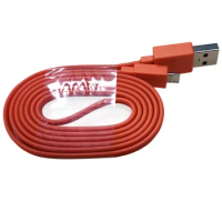Orange USB Charger Cable Cord for JBL Charge 3+ Flip3 Flip2 Bluetooth-compatible Speaker