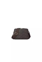 FION FION Monogram PVC with Leather Camera Bag