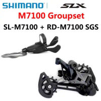 SHIMANO SLX M7100 12 Speed Groupset Mountain Bike Groupset 1x12-Speed SL M7100 + RD M7100 Rear Derailleur M7100 Shifter Lever