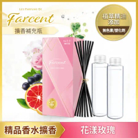 【Farcent香水】室內擴香補充瓶300ml-花漾玫瑰