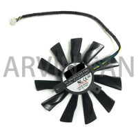 95mm 4Pin PLD10010S12HH Graphics Card Fan GPU Cooler For GTX 1070 AERO ITX 770 760 R9 280X 290X As Replacement