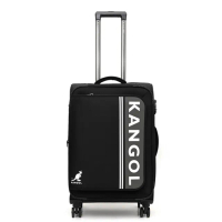 【SNOW.bagshop】24吋行李箱輕量商務箱(加大容量P360度靜音萬向雙飛機旋轉)