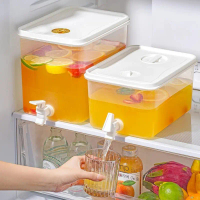 Refrigerator with spout large-capacity water cooler, fruit tea cooler, cold water cooler, household