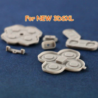 3sets For NEW 3DSXL 3DSLL rubber keypad conducting buttons conductive dpad pad for New 3DS XL LL game repair