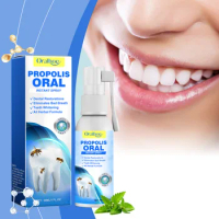 30ml Oralhoe Propolis Oral Care Spray for Tooth Cleaning and Breath Refreshing Oral Care Spray
