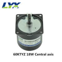 60KTYZ 18W 15RPM central axis Permanent magnet synchronous motor ,AC gear reducer motor