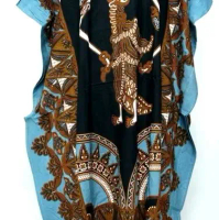 DASTER KALONG JUMBO MOTIF WAYANG/DASTER BATIK/BAJU SANTAI/BAJU TIDUR