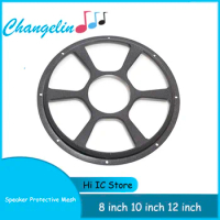 1PCS 8 inch 10 inch 12 inch Metal Replacement Round Speaker Protective Mesh Net Cover Grille Circle Subwoofer Accessories