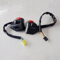 Motorcycle handlebar switch indicator light horn headlight activation high and low beam switch For Haojue VR150 VR 150cc VR 150
