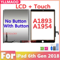 LCD Touch For iPad 6 6th Gen 2018 A1893 A1954 Touch Screen Digitizer Assembly LCD Display For ipad 9.7 2018 A1893 A1954