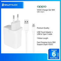 Charger Oppo Fast Charging Type C VOOC 18W Original Type C
