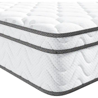 Full Size Mattress Double Mattress With Memory Foam and Pocket Spring Bed Mattresses Ergonomic Design &amp; Pressure Relief Matress