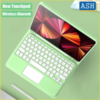 For Samsung Galaxy Tab A8 10.5 Tab S8 11 Inch Wireless Bluetooth Touchpad Keyboard Case For Samsung Tab S7 S6 Lite A7 10.4 Cover