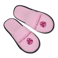 Tomorrowland Guest Slippers for Hotel Women Custom Print Belgian Electronic Dance Music Festival House Slipper