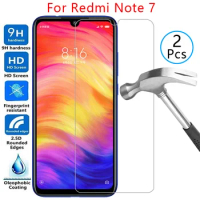 tempered glass screen protector for xiaomi redmi note 7 case cover on ksiomi redmy note7 not not7 protective phone coque bag 360
