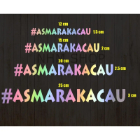 sticker asmara kacau / stiker viral asmara kacau Paper Stationery