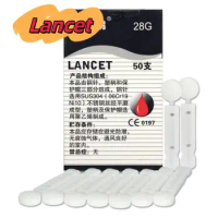 100 lancets Flat Blood Lancet Needle Suitable for Accu chek Performa/Guide/Active/Instant - Replacement for Accu-chek