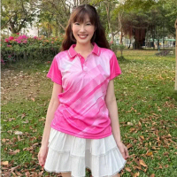***ของแท้ส่งไว** เสื้อคอปกหญิง  SA303  เสื้อกีฬาหญิง  ทรงเข้ารูป แนะนำให้เผื่อไซด์ SPORT DAY ผ้าไมโค