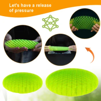 Worm Unpacking Morphing New Worm Big Fidget Toy Fidget Worm Six Sided Pressing Stress Relief Squishy Worms Stress Relief Toys