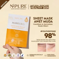 NPURE Sheet Mask Cica - Sheet Mask Licorice - Sheet Mask Marigold Marigold Sheetmask