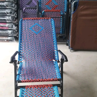 Ghế bố xếp cao cấp, lưới đan cao cấp, màu ngẫu nhiên