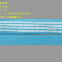 (New Kit) 4 PCS 9LEDs 798mm LED backlight strip for Sony TV KDL-40R380D 40PFL3240 GJ-DLEDII P5-400-D409-V7 TPT400LA-J6PE1