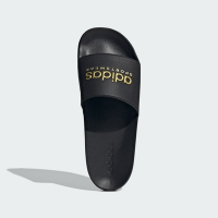 ADIDAS ADILETTE SHOWER 男女運動拖鞋-黑金-II0018