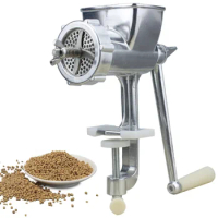 Parrot granulator pelletizer for cat manual feed pellet mill machine/livestock feed pellet hand operating pellet machine