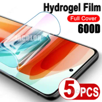 5PCS Water Gel Hydrogel Film For Xiaomi Poco X3 Pro NFC GT Soft Phone Screen Protectors For Poco X3NFC X3Pro X3GT X 3 3NCF 600D