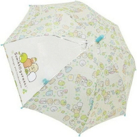 日貨 角落生物 兒童 直柄傘 傘 兒童 雨傘 長傘 雨具 傘具 花紋傘 角落小夥伴 SAN-X 正版 J00015060