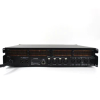 LA12X class td 4 channel subwoofer 5000 watts professional dsp amplifier