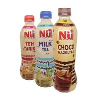 Nu Green Tea, Madu, Gula, Less Sugar, Tarik, Lychee Yogurt, Berry Crush, Choco Hazeltea, Match Latte
