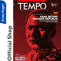 "Majalah Tempo Edisi Khusus Kemerdekaan ""Anak Betawi Pejuang Republik"" ( 19 Agustus 2024 )"