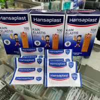 Hansaplast Kain Elastis 100 Lembar & Hansaplast Antibacterial Shield 100 Lembar untuk Perlindungan O