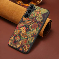 Fashion Luxury Flower Figure Leather Phone Back Case Cover for Sony Xperia 1 5 10 IV Xperia 1 10 V Bumper Coque For Xperia 5 III