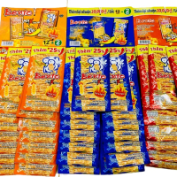 [Combo 42 gói] bento mực màu cam, xanh, đỏ Ăn Vặt
